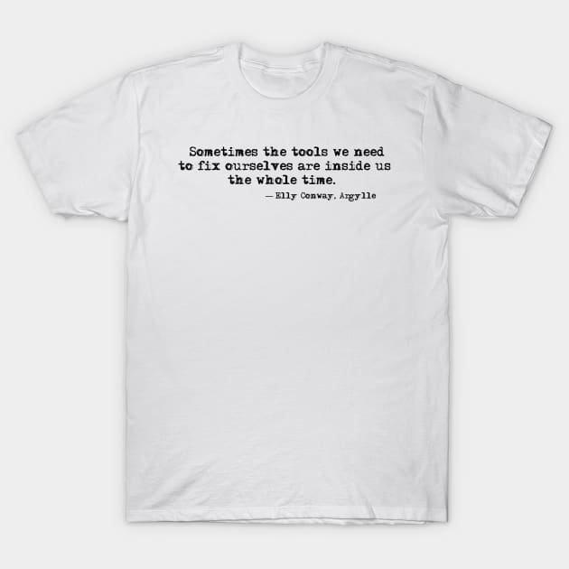 Argylle, Elly Conway Quote T-Shirt by HerbalBlue